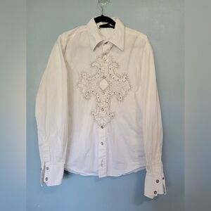 Fender Rock & Roll Snap-on Shirt XL White
